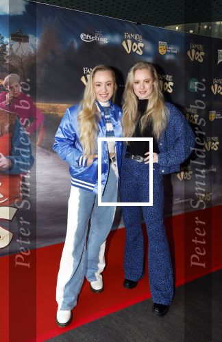 Amsterdam 3 februari 2024
Premiere Familie Vos in Pathe Arena. 
Mylene Waalewijn en Rosanne Waalewijn