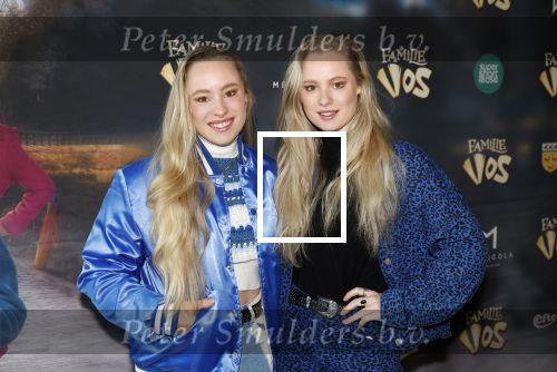 Amsterdam 3 februari 2024
Premiere Familie Vos in Pathe Arena. 
Mylene Waalewijn en Rosanne Waalewijn