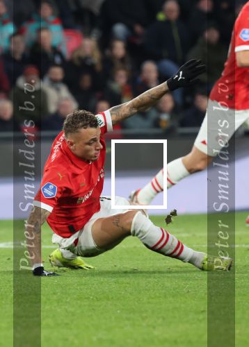 Eindhoven, 27 Januari 2023 
PSV-Almere City, eindstand 2-0
Noa Lang
