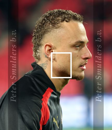 Eindhoven, 27 Januari 2023 
PSV-Almere City, eindstand 2-0
Noa Lang