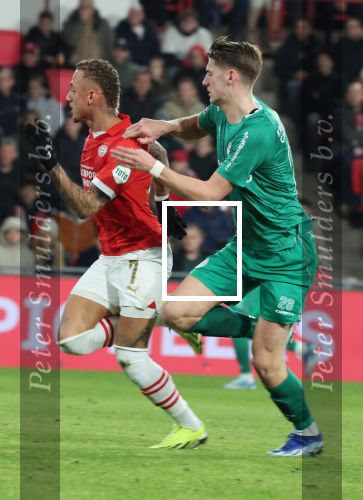 Eindhoven, 27 Januari 2023 
PSV-Almere City, eindstand 2-0
Noa Lang