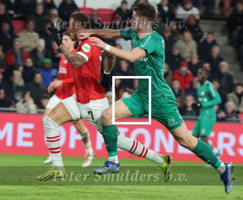 Eindhoven, 27 Januari 2023 
PSV-Almere City, eindstand 2-0
Noa Lang