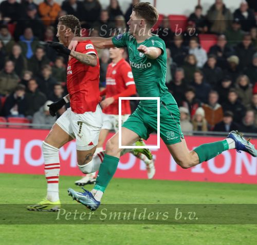 Eindhoven, 27 Januari 2023 
PSV-Almere City, eindstand 2-0
Noa Lang