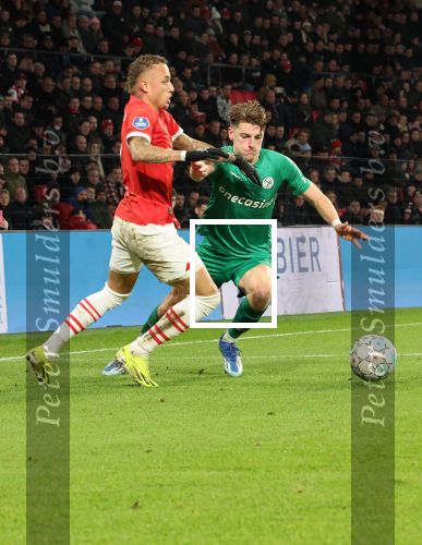 Eindhoven, 27 Januari 2023 
PSV-Almere City, eindstand 2-0
Noa Lang