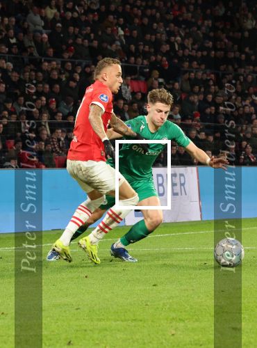 Eindhoven, 27 Januari 2023 
PSV-Almere City, eindstand 2-0
Noa Lang
