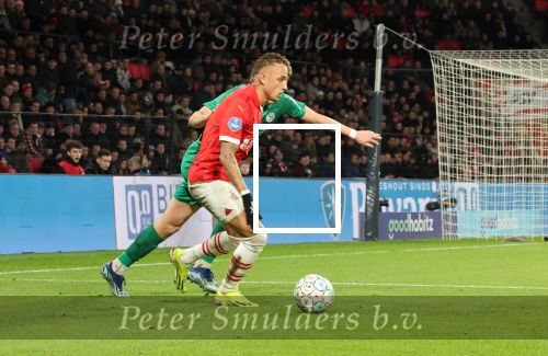 Eindhoven, 27 Januari 2023 
PSV-Almere City, eindstand 2-0
Noa Lang