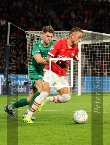 Eindhoven, 27 Januari 2023 
PSV-Almere City, eindstand 2-0
Noa Lang