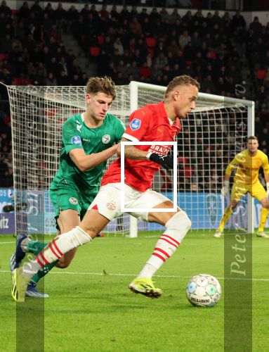 Eindhoven, 27 Januari 2023 
PSV-Almere City, eindstand 2-0
Noa Lang