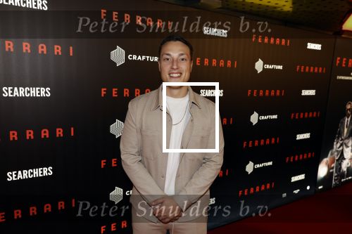 Amsterdam 17 januari 2024
Premiere Ferrari in Pathe arena . Noah Zeeuw