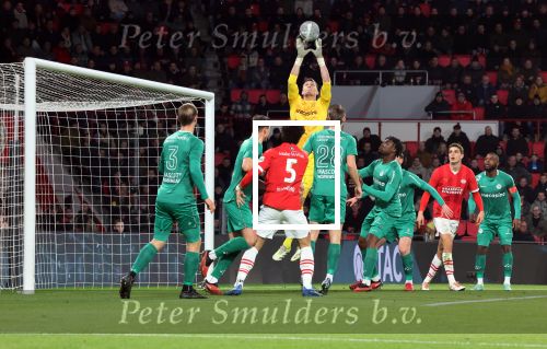 Eindhoven, 27 Januari 2023 
PSV-Almere City, eindstand 2-0
Nordin Bakker