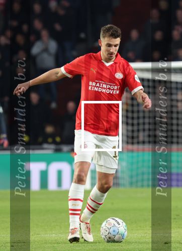 Eindhoven, 27 Januari 2023 
PSV-Almere City, eindstand 2-0
Olivier Boscagli