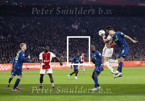 Amsterdam, 3 Februari 2024 AJAX-PSV, eindstand 1-1
Kompetitie Seizoen 2023-2024
Olivier Boscagli en Josip Sutalo