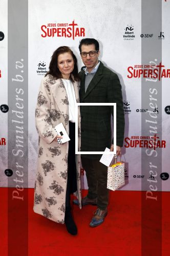 Amsterdam 21 januari 2024
Premiere Jesus Christ Superstar in het DeLaMar theater. Oren Schrijver en Celine Purcell