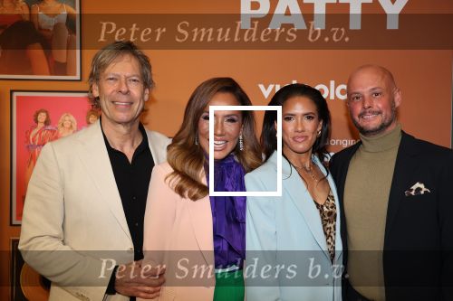 Amsterdam, 18 Februari 2024
Premiere Documentaire Patty Brard voor Videoland
Patty Brard met haar man Antoine v Vijver en Priscilla Nasi met haar man
