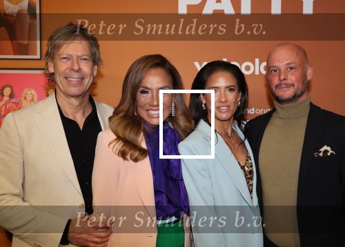 Amsterdam, 18 Februari 2024
Premiere Documentaire Patty Brard voor Videoland
Patty Brard met haar man Antoine v Vijver en Priscilla Nasi met haar man