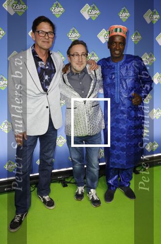 Hilversum 27 januari 2024
Zapp awards in studio 21 . Pieter van Rijn, Albert Jan van Rees en Alpha Oumar Barry