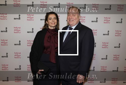 Den Haag 24 januari 2024
Holland dance Festival in Den Haag. Prins carlos met zijn vrouw Prinses Annemarie.
