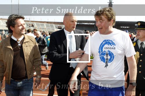 Amsterdam 18 april 2010
Prins Willem Alexander neemt deel aan Run for water vanuit het Olympisch stadion.
Peter Smulders bv