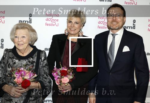 Den Haag 24 januari 2024
Holland dance Festival in Den Haag. Prinses Beatrix kwam samn met zoon Prins Constantijn en Prinses Laurentien .