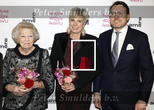 Den Haag 24 januari 2024
Holland dance Festival in Den Haag. Prinses Beatrix kwam samn met zoon Prins Constantijn en Prinses Laurentien .
