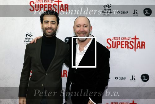 Amsterdam 21 januari 2024
Premiere Jesus Christ Superstar in het DeLaMar theater. Ramon mesman met een kennis