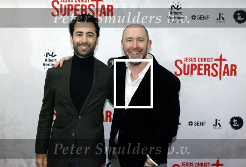 Amsterdam 21 januari 2024
Premiere Jesus Christ Superstar in het DeLaMar theater. Ramon mesman met een kennis