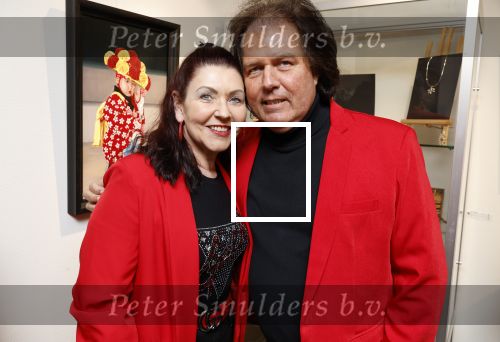 Laren 13 februari 2024
Presentatie nieuwe magazine van Niclole des Bouvrie in het Rosa Spier huis. Rene Le Blanc kwam met zijn  partner Jolanda