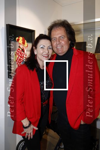 Laren 13 februari 2024
Presentatie nieuwe magazine van Niclole des Bouvrie in het Rosa Spier huis. Rene Le Blanc kwam met zijn  partner Jolanda
