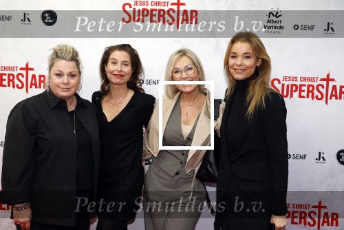 Amsterdam 21 januari 2024
Premiere Jesus Christ Superstar in het DeLaMar theater. Rian Gerritsen, Sandra Mattie, Tanja Jess en Froukje de Both