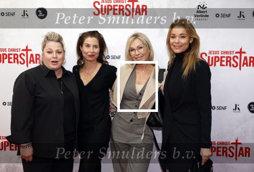 Amsterdam 21 januari 2024
Premiere Jesus Christ Superstar in het DeLaMar theater. Rian Gerritsen, Sandra Mattie, Tanja Jess en Froukje de Both