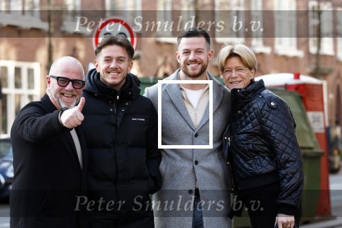 Amsterdam 27 januari 2024
Richard Kramer met vrouw en zoons in Amsterdam zuid.