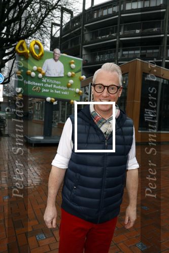 Hilversum 29 februari 2024
Presentatie Billboard van Rudolph v Veen die 40 jaar kok is .