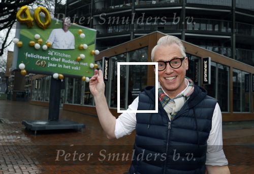 Hilversum 29 februari 2024
Presentatie Billboard van Rudolph v Veen die 40 jaar kok is .