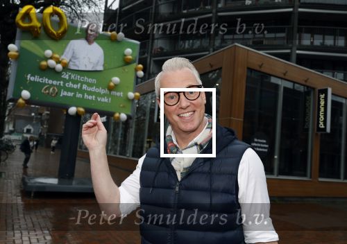 Hilversum 29 februari 2024
Presentatie Billboard van Rudolph v Veen die 40 jaar kok is .