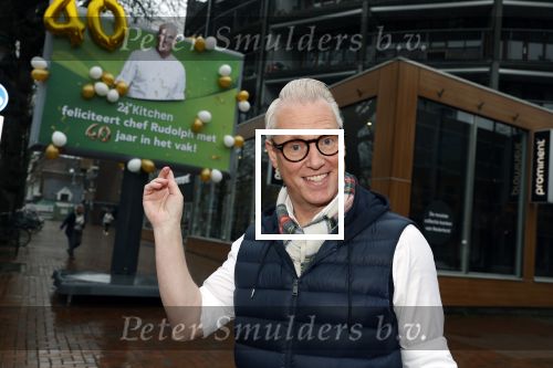 Hilversum 29 februari 2024
Presentatie Billboard van Rudolph v Veen die 40 jaar kok is .
