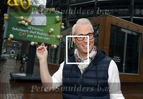 Hilversum 29 februari 2024
Presentatie Billboard van Rudolph v Veen die 40 jaar kok is .