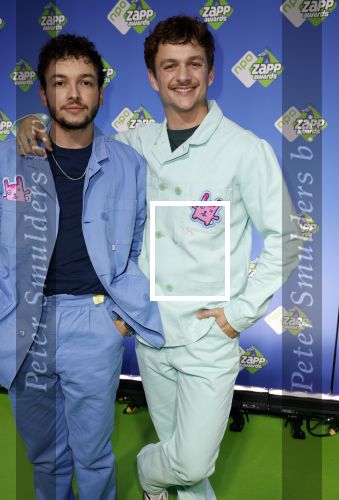 Hilversum 27 januari 2024
Zapp awards in studio 21 . Sahil AmarAissa (links) en Jurre Geluk
