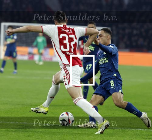 Amsterdam, 3 Februari 2024 AJAX-PSV, eindstand 1-1
Kompetitie Seizoen 2023-2024
Sergino Dest