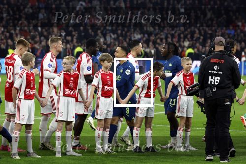 Amsterdam, 3 Februari 2024 AJAX-PSV, eindstand 1-1
Kompetitie Seizoen 2023-2024
Sergino Dest