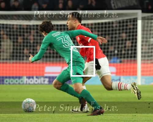 Eindhoven, 27 Januari 2023 
PSV-Almere City, eindstand 2-0
Sergino Dest