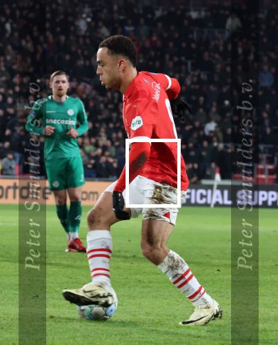 Eindhoven, 27 Januari 2023 
PSV-Almere City, eindstand 2-0
Sergino Dest