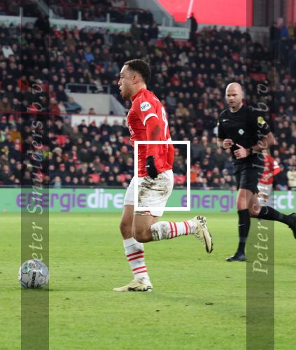 Eindhoven, 27 Januari 2023 
PSV-Almere City, eindstand 2-0
Sergino Dest