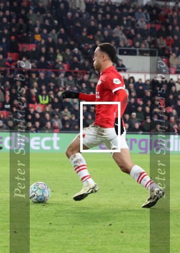 Eindhoven, 27 Januari 2023 
PSV-Almere City, eindstand 2-0
Sergino Dest