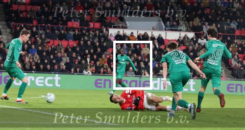 Eindhoven, 27 Januari 2023 
PSV-Almere City, eindstand 2-0
Sergino Dest