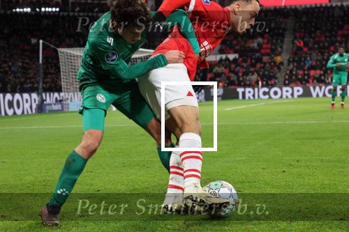 Eindhoven, 27 Januari 2023 
PSV-Almere City, eindstand 2-0
Sergino Dest
