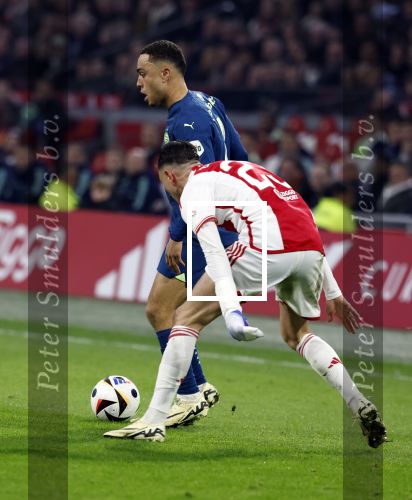 Amsterdam, 3 Februari 2024 AJAX-PSV, eindstand 1-1
Kompetitie Seizoen 2023-2024
Sergino Dest en Steven Berghuis