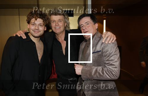Amstelveen 29 januari 2024
Premiere Kraaij en Kroon van Soy Kroon en Johnny Kraaijkamp in schouwburg in Amstelveen. Soy Kroon Johnny Kraaijkamp en Hans Klok