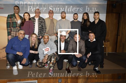 Amsterdam 24 januari 2024
Presentatie special firces Vips in de ADAM Toren . Ayoub Louihrani alias Boer Ayoub, London Loy, Edith Bosch, Demy de Zeeuw, Mark Schaaf, Demi de Boer, Harrie Snijders, Kim Feenstra, Donny Roelvink, Leendert Roelandschap alias Bizzey, Merlijn Kamerling, Nikki Koppedraaijer, Erik Wegewijs en Bas Kremer