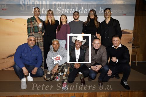 Amsterdam 24 januari 2024
Presentatie special firces Vips in de ADAM Toren . Ayoub Louihrani alias Boer Ayoub, London Loy, Edith Bosch, Demy de Zeeuw, Mark Schaaf, Demi de Boer, Harrie Snijders, Kim Feenstra, Donny Roelvink, Leendert Roelandschap alias Bizzey, Merlijn Kamerling, Nikki Koppedraaijer, Erik Wegewijs en Bas Kremer.