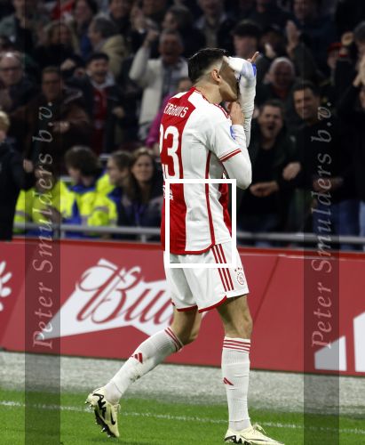 Amsterdam, 3 Februari 2024 AJAX-PSV, eindstand 1-1
Kompetitie Seizoen 2023-2024
Steven Berghuis
